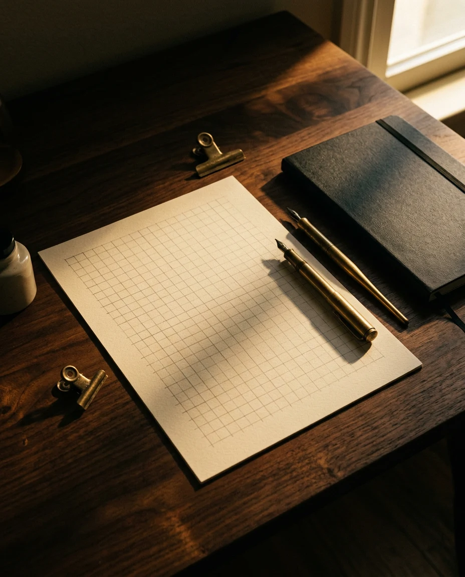 paper grid fourteen