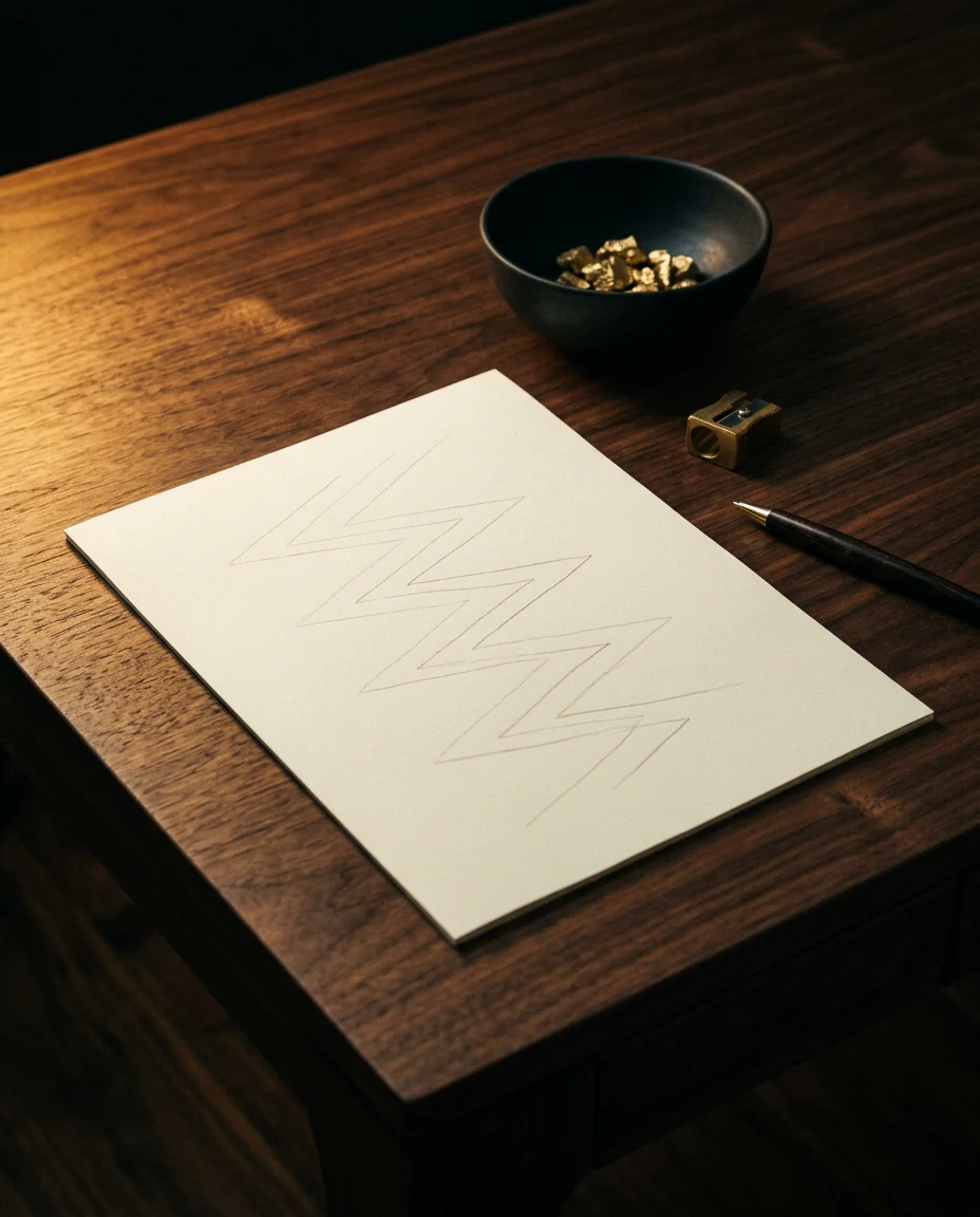 zigzag paper