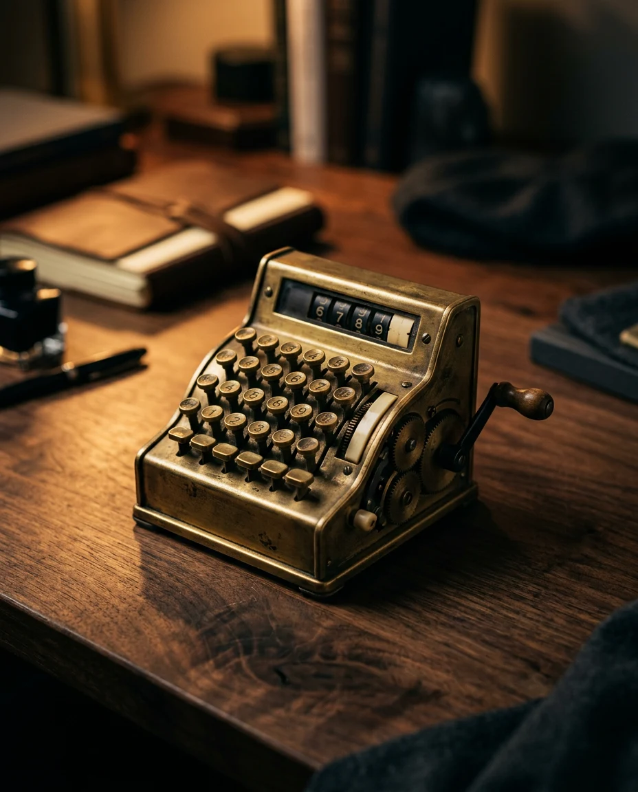 calculator charcoal