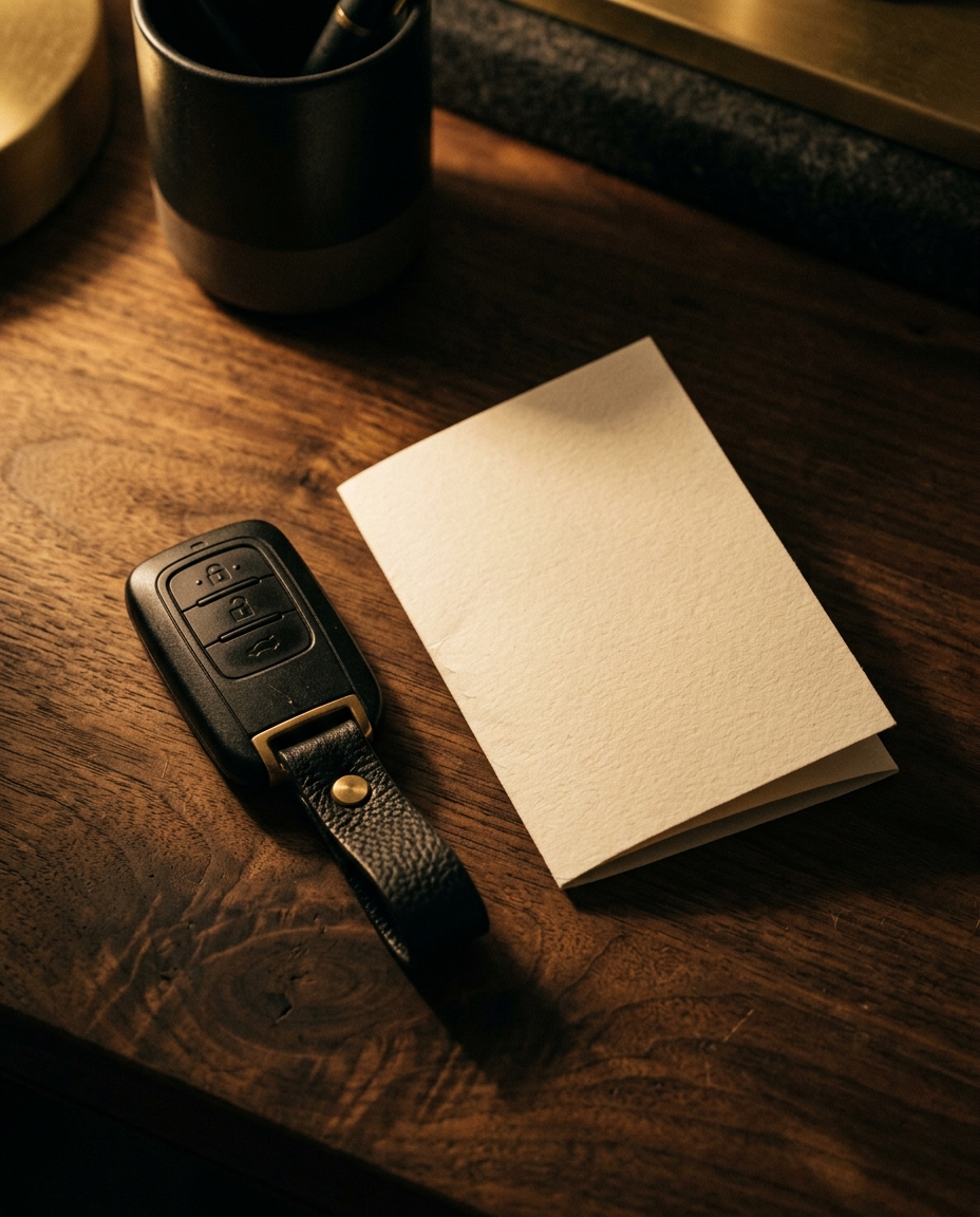 key paper charcoal