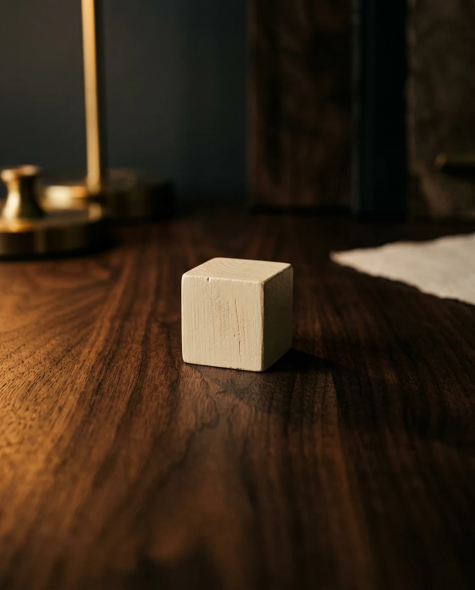 wooden block charcoal