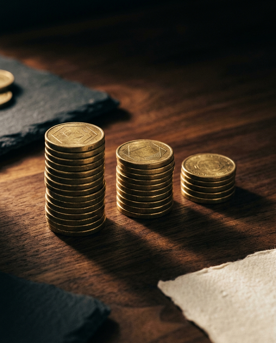coin trio stacks