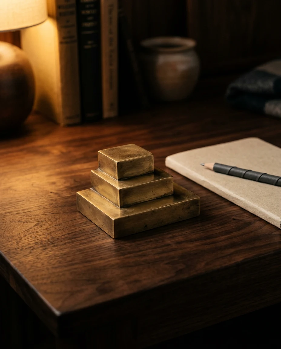 brass podium